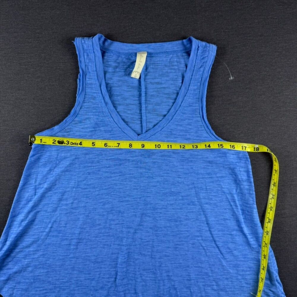 Alter’d State Blue V-Neck Racerback Tank Top Size Medium - Picture 9 of 11